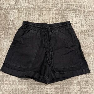 Black Casual Shorts